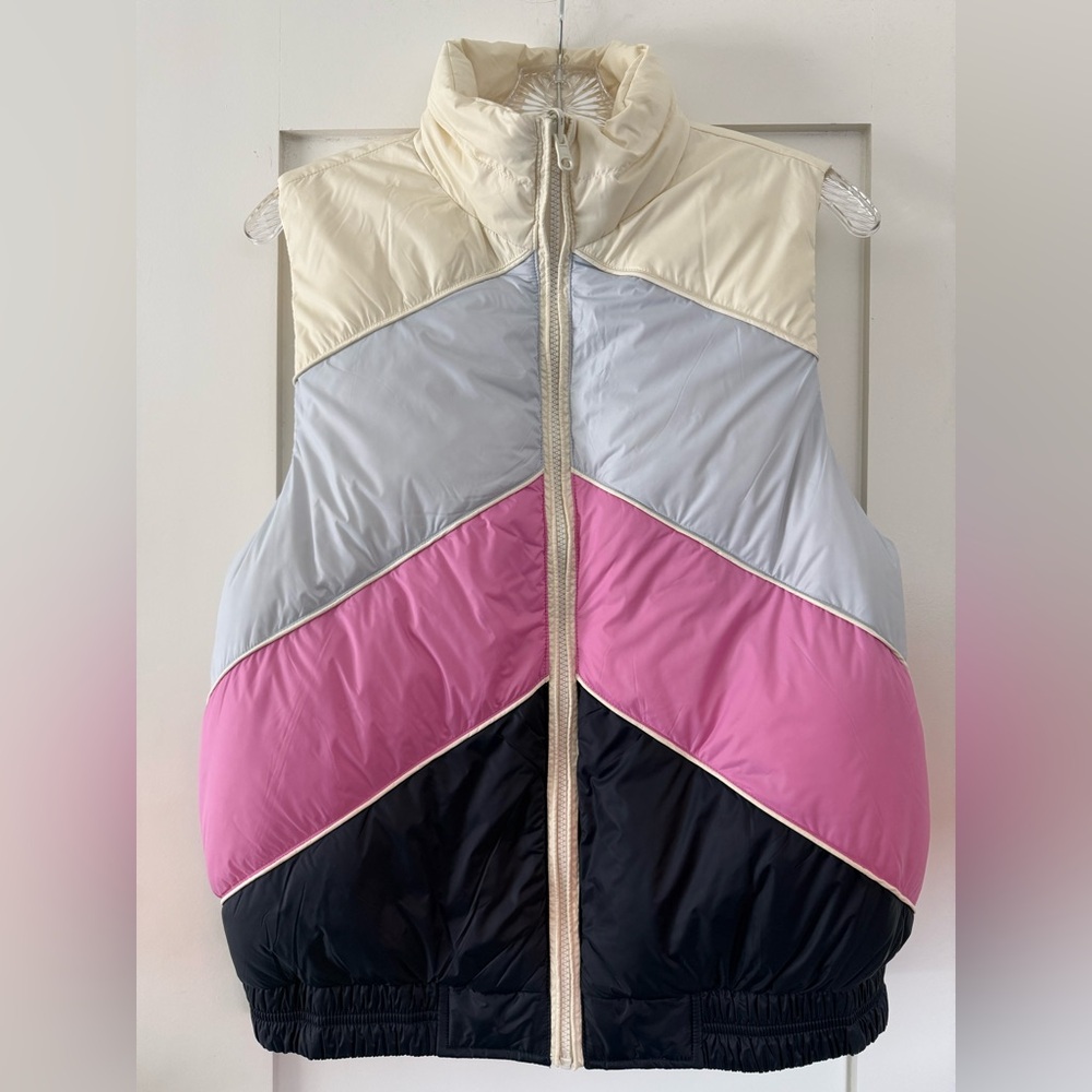Marine Layer Multicolor Puffer Vest